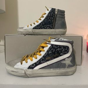 NEW Golden Goose, sz 36, Slide High Top Sneakers